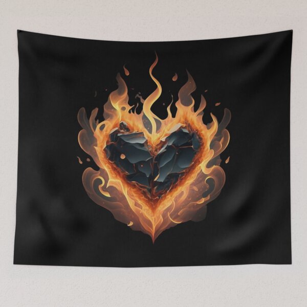 Item preview, Burning Heart designed and sold by RayFallon.