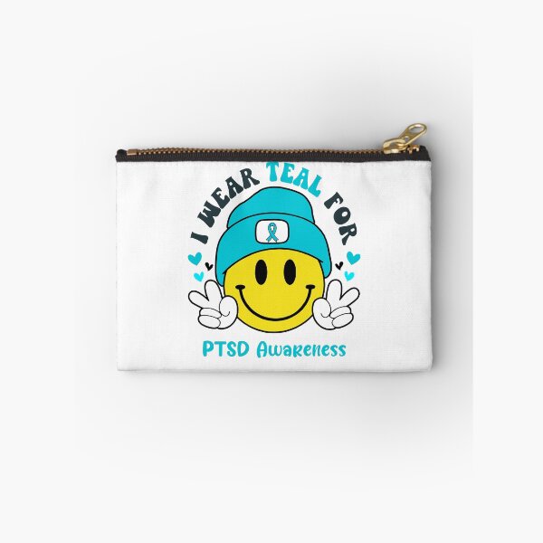 Item preview, I Wear Teal For PTSD Awareness, PTSD Awareness Month designed and sold by KatMercerr.