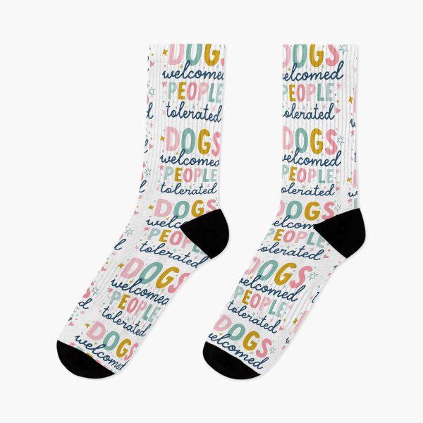 Item preview, Dogs Welcomed People Tolerated Funny Gift for Dog lover Funny Gift designed and sold by Heather Rosas.