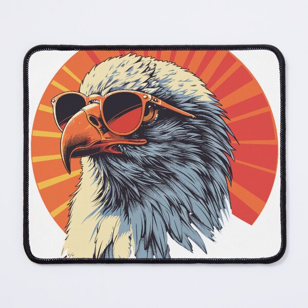 Item preview, Sunset Aviator Eagle Decal designed and sold by LVSMe.