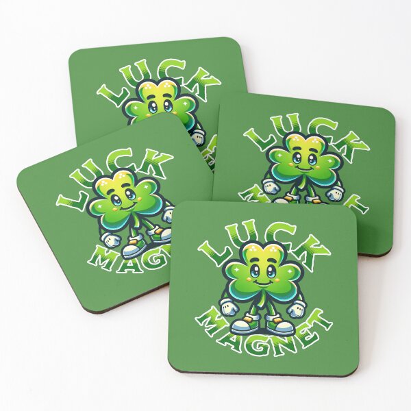Item preview, Happy Shamrock "Luck Magnet"! St. Patrick's Spirit designed and sold by AnalajiaDesigns.