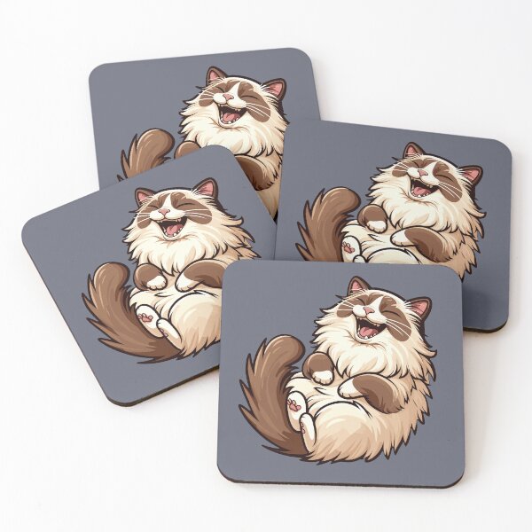 Item preview, Ragdoll Cat Funny Kitten Ragdoll Kawaii Cute Animals designed and sold by Elarex.