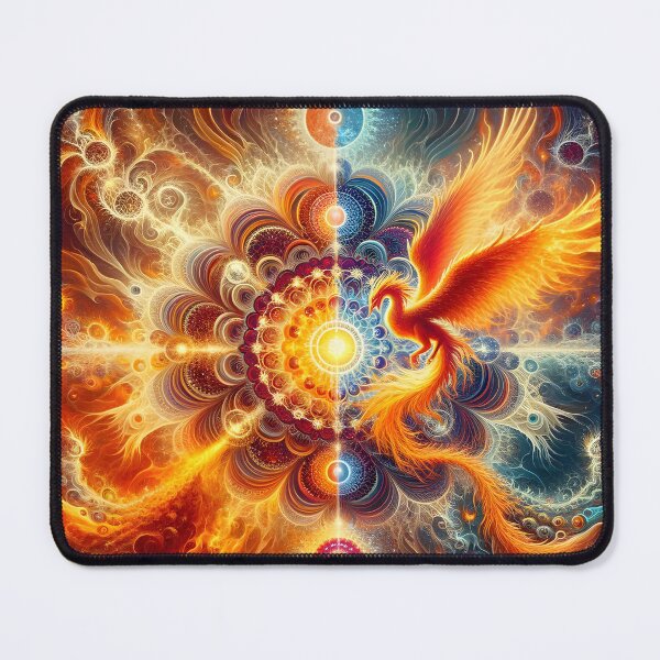 Item preview, fractals of the phoenix designed and sold by richard ely.