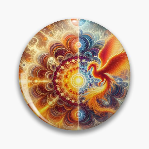 Item preview, fractals of the phoenix designed and sold by holylandzreiki.