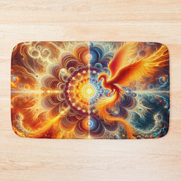 Item preview, fractals of the phoenix designed and sold by richard ely.