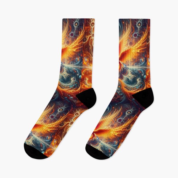 Item preview, fractals of the phoenix designed and sold by richard ely.