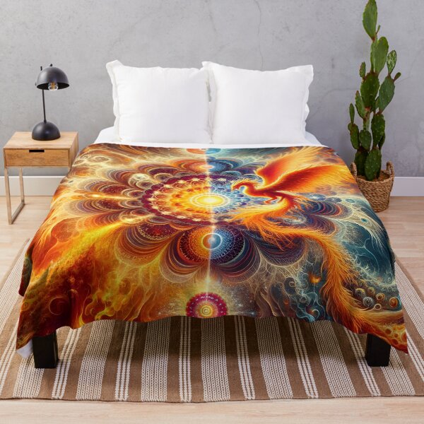 Item preview, fractals of the phoenix designed and sold by richard ely.