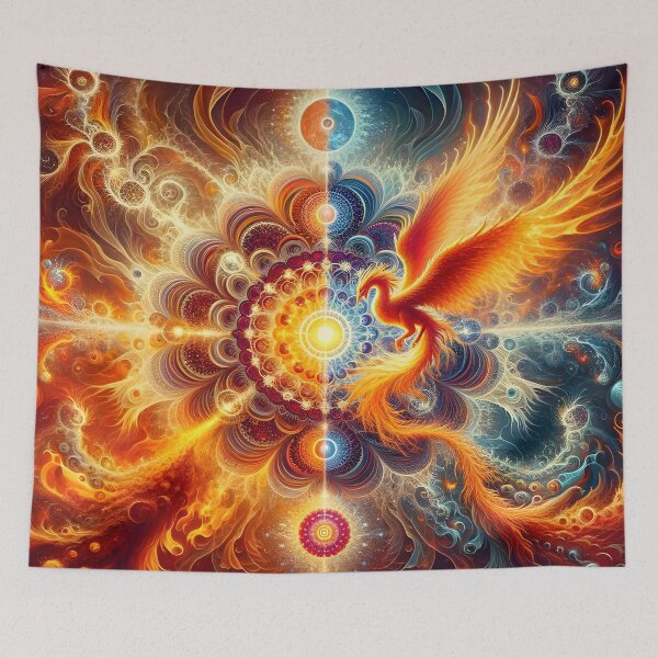 Item preview, fractals of the phoenix designed and sold by holylandzreiki.