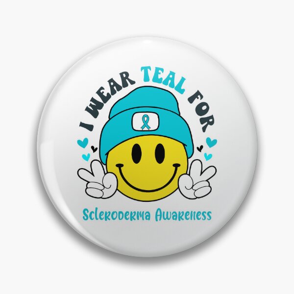 Item preview, I Wear Teal For Scleroderma Awareness, Scleroderma Awareness Month designed and sold by KatMercerr.