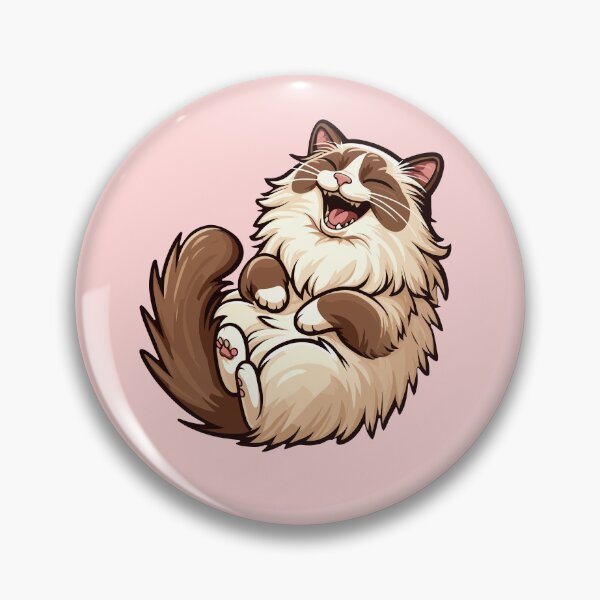 Item preview, Copy of Ragdoll Cat Funny Kitten Ragdoll Kawaii Cute Animals designed and sold by Elarex.