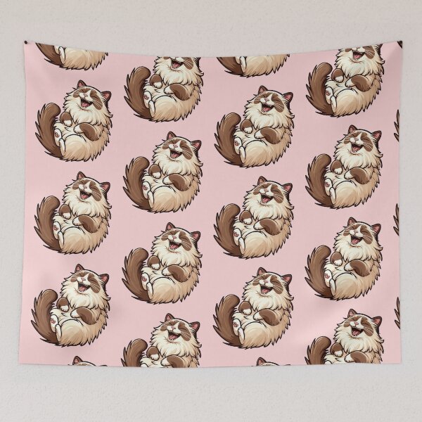 Item preview, Copy of Ragdoll Cat Funny Kitten Ragdoll Kawaii Cute Animals designed and sold by Elarex.
