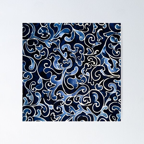 Item preview, Guardian Batik: Mega Mendung reflectante para la seguridad al aire libre designed and sold by WADRIUS.