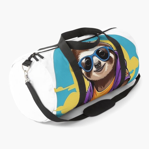 Item preview, Motorbike Riding Sloth designed and sold by likbatonboot.