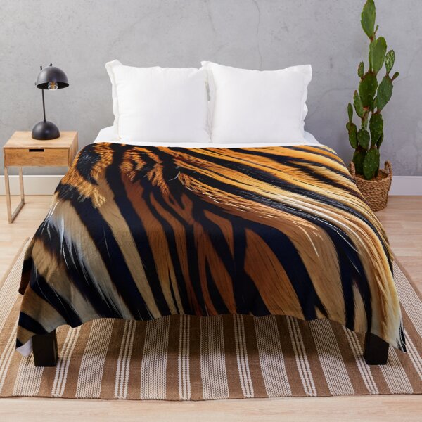 Aperçu de l'œuvre Abstract Tiger Skin Pattern créée et vendue par TheArtOfPat.