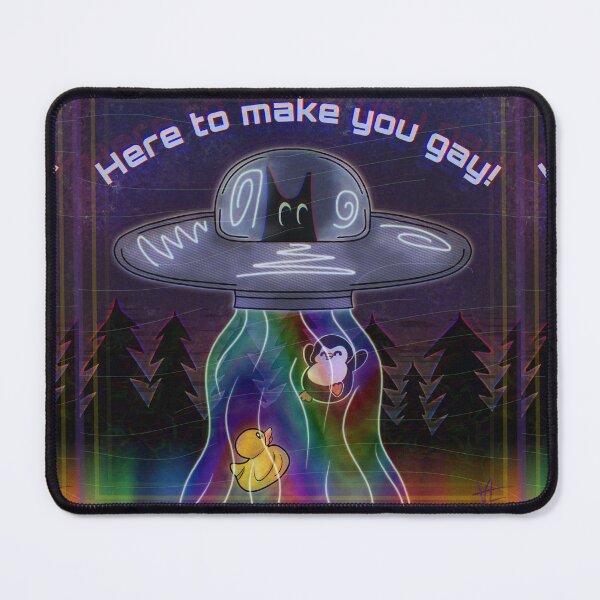 Item preview, Here To Make You Gay designed and sold by UrbanAlienShops.