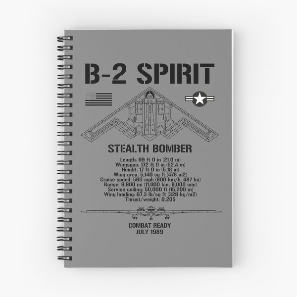 Artikelvorschau, B-2 Spirit Stealth Bomber Specs Military Aircraft B2 Gear entworfen und verkauft von DynamicDesign.