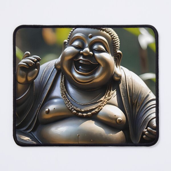 Item preview, Beautiful Laughing Buddha Statue designed and sold by Artful Dreams.