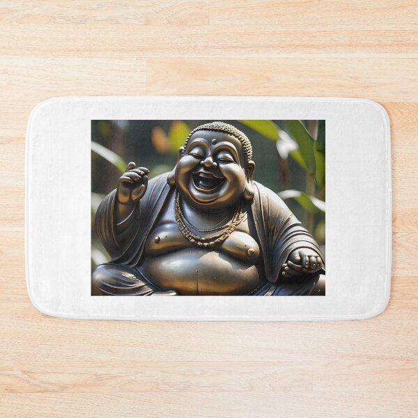 Item preview, Beautiful Laughing Buddha Statue designed and sold by Artful Dreams.