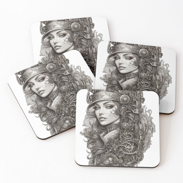 Item preview, Steampunk Threads: Where Art Meets Fashion designed and sold by Leo digital art.