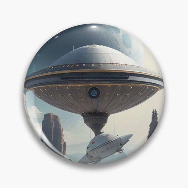 Item preview, alien ships for the first time on planet earth designed and sold by Carlos Gudino.