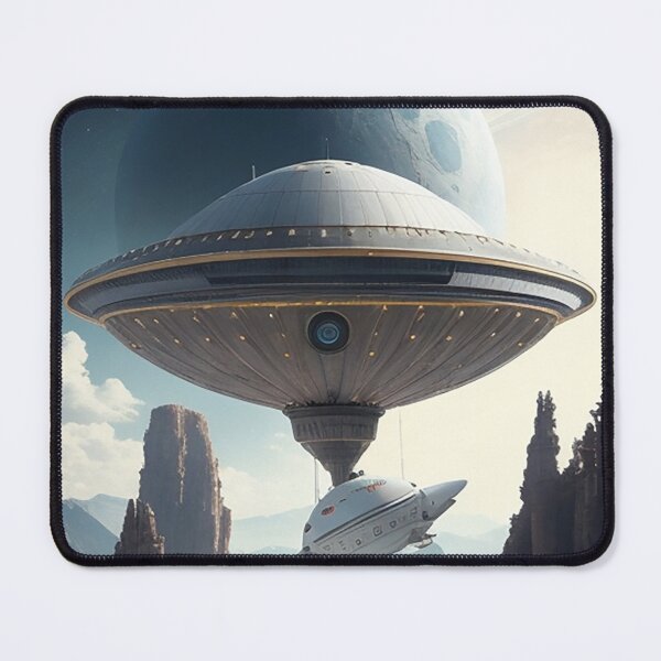 Item preview, alien ships for the first time on planet earth designed and sold by Carlos Gudino.