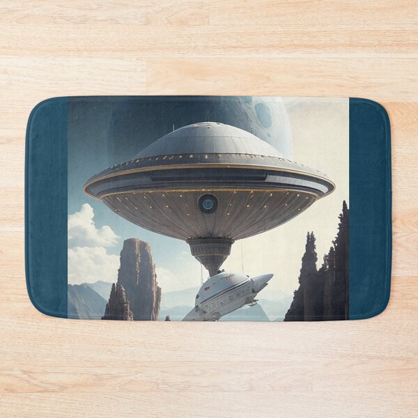 Item preview, alien ships for the first time on planet earth designed and sold by Carlos Gudino.