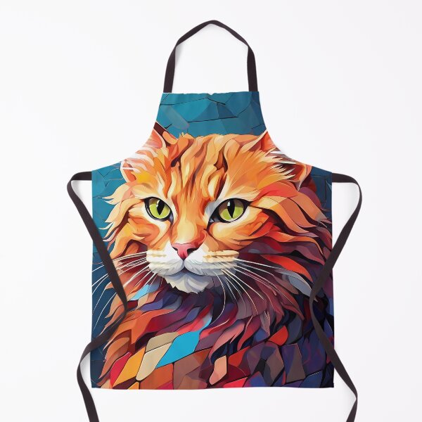Item preview, Cat Charmer: Mosaic Under Rainbow Hues designed and sold by purrfect pattern.