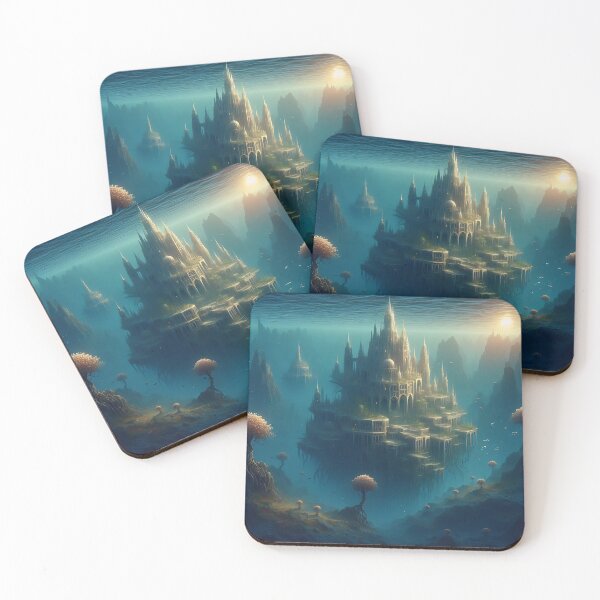 Item preview, Submerged Palace designed and sold by RW Art Prints.