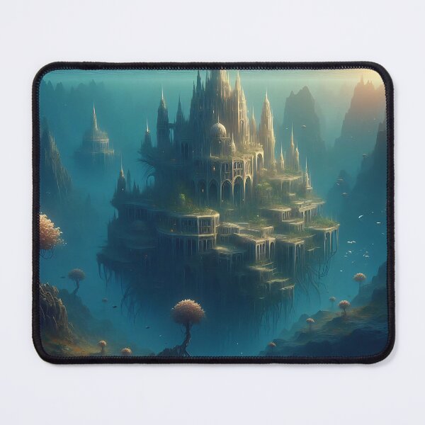 Item preview, Submerged Palace designed and sold by RW Art Prints.