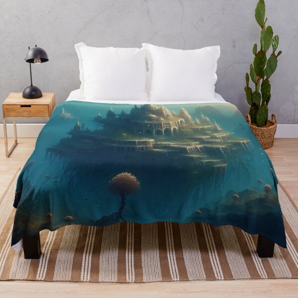 Item preview, Submerged Palace designed and sold by RW Art Prints.