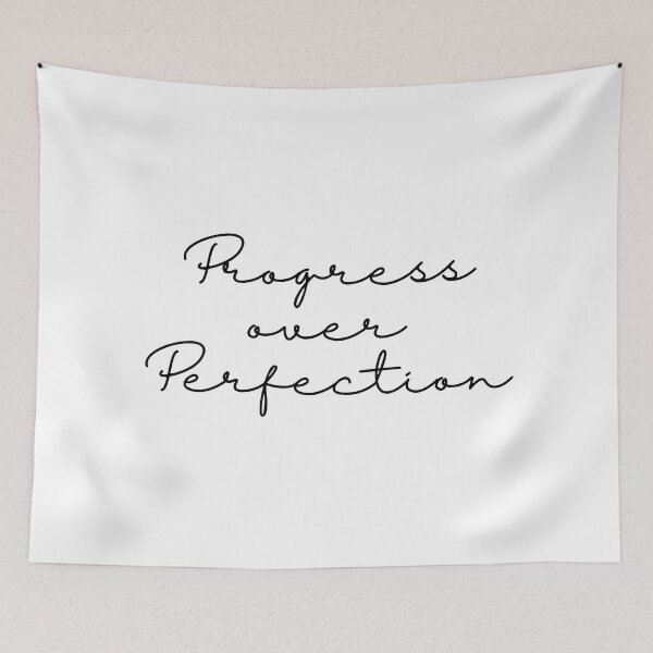 Item preview, Progress over Perfection designed and sold by Toby’s Treasures.