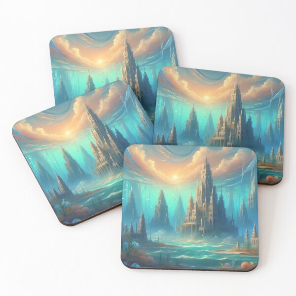 Item preview, Submerged Palace designed and sold by RW Art Prints.