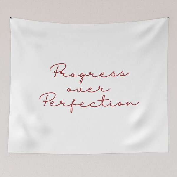 Item preview, Progress over Perfection designed and sold by Toby’s Treasures.