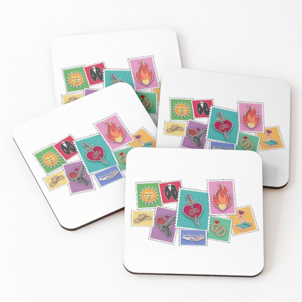 Item preview, Book Tropes Postage Stamps designed and sold by baranskini.