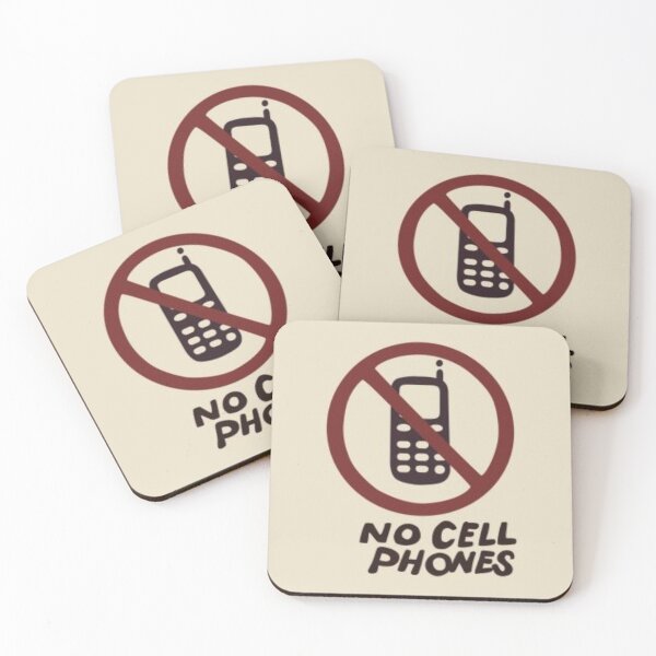 Item preview, No Cell phones designed and sold by frogillustrates.