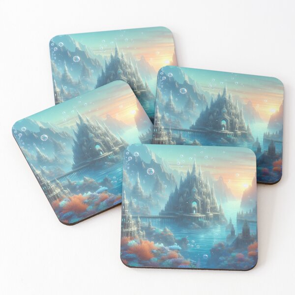 Item preview, Submerged Palace designed and sold by RW Art Prints.
