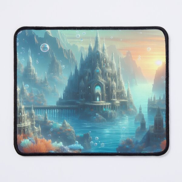 Item preview, Submerged Palace designed and sold by RW Art Prints.