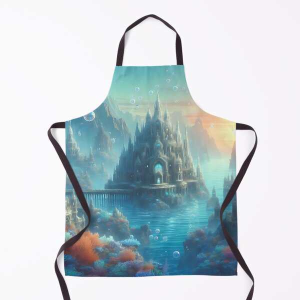 Item preview, Submerged Palace designed and sold by RW Art Prints.