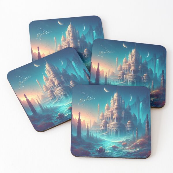 Item preview, Submerged Palace designed and sold by RW Art Prints.