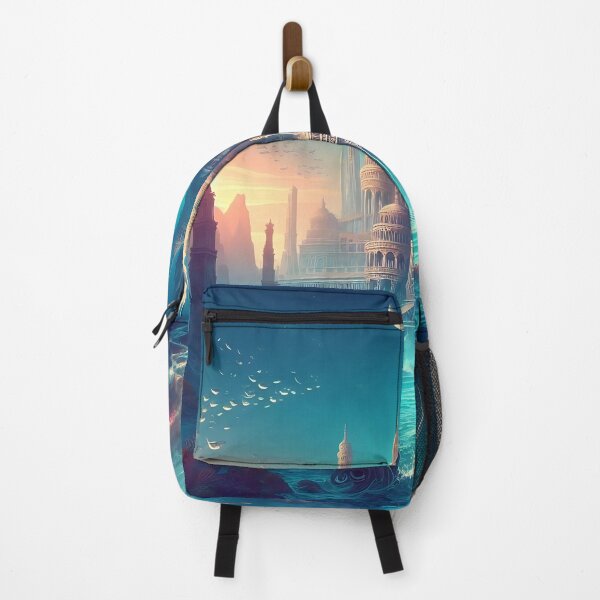 Item preview, Submerged Palace designed and sold by RW Art Prints.