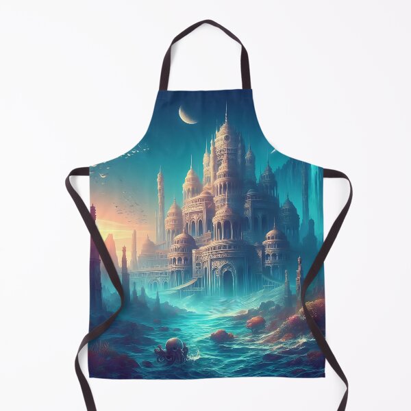 Item preview, Submerged Palace designed and sold by RW Art Prints.