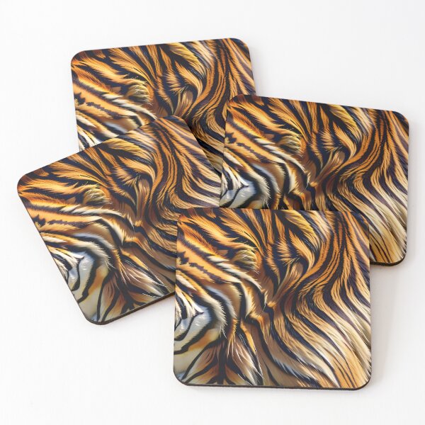 Item preview, Abstract Tiger Skin Pattern designed and sold by TheArtOfPat.