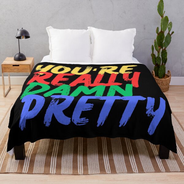 Item preview, You're Really Damn Pretty (Mood Colors) designed and sold by MoodThreads.