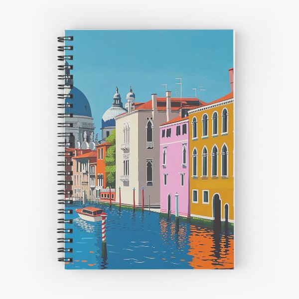 Item preview, Minimalistic Painting of venice - venice landscape for you to dream away designed and sold by Captainspammmmm.