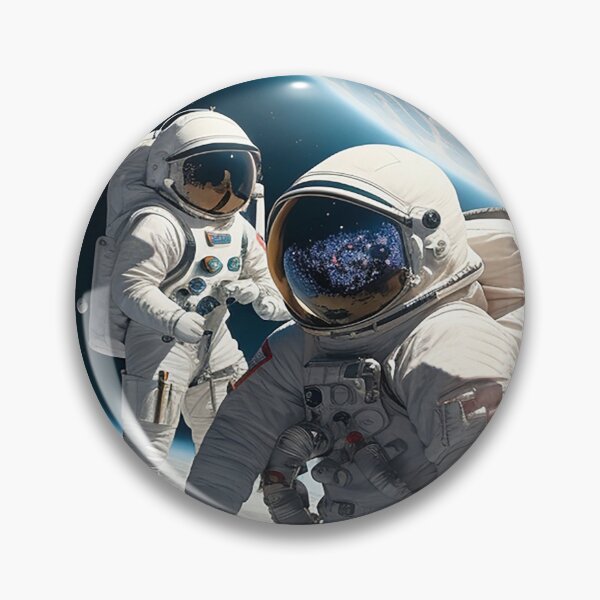 Item preview, astronauts preparing first contact with beings from other worlds designed and sold by Carlos Gudino.