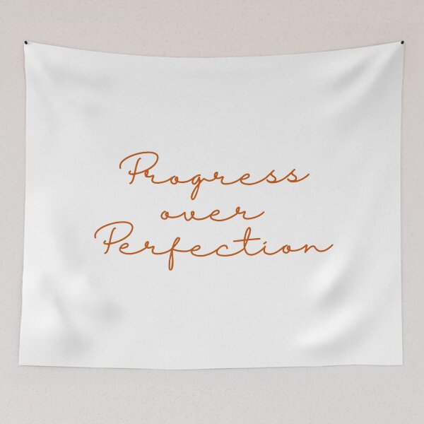 Item preview, Progress over Perfection designed and sold by Toby’s Treasures.