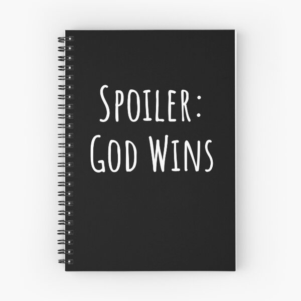 Item preview, Spoiler God Wins designed and sold by RedPumpFlash.