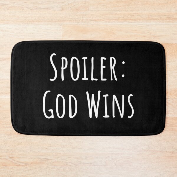 Item preview, Spoiler God Wins designed and sold by RedPumpFlash.