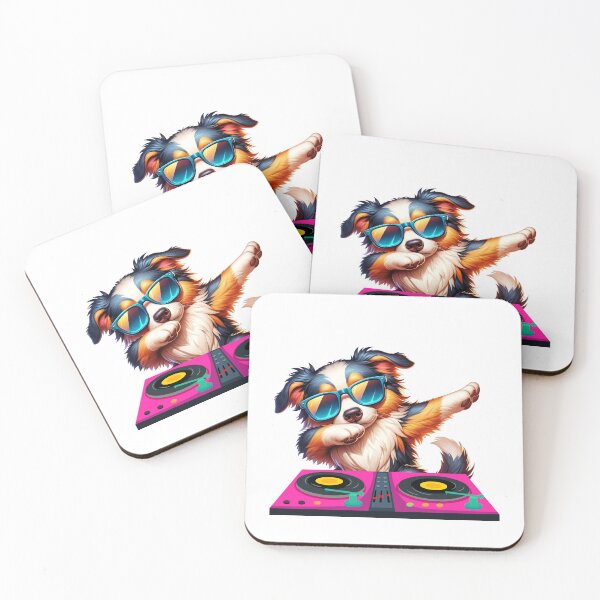 Item preview, Australian Shepherd DJ Dabbing designed and sold by TheAnimalZ00.