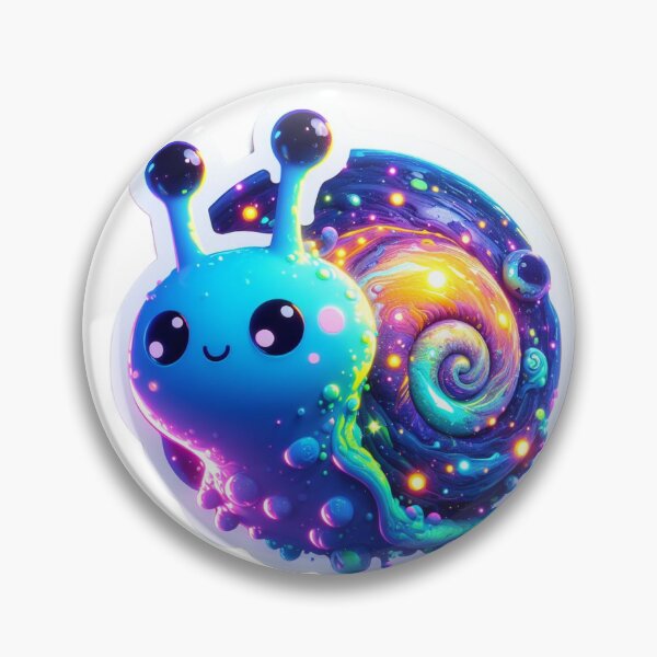 Item preview, Cosmic Tranquility: A Celestial Journey with the Space Snail designed and sold by piscininha.